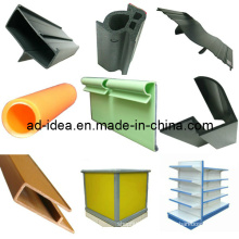 PVC Extruder, Rigid Plastic Profile RoHS Extruded PVC Profile
